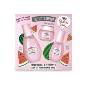 Set Tratamiento Facial Glow Up Sandía: Tónico+Crema+Serum