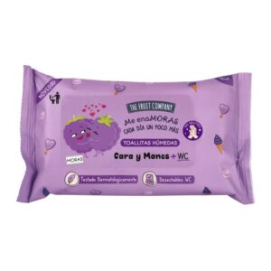 Toallitas Humedas Moras Manos Cara + Wc 15uds The Fruit Company