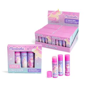 Trío Bálsamos Labiales Little Unicorn Martinelia